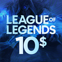 LOL 10 USD Riot Acces NA