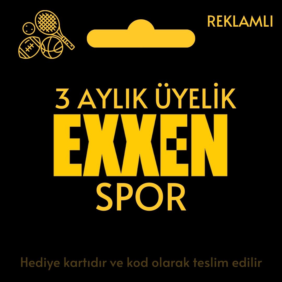 3 Aylık Reklamlı Exxen Spor