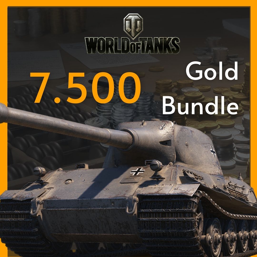 7500  WOT Gold Bundle
