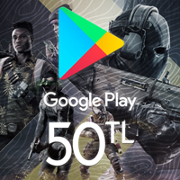 Google Play 50 TL Hediye Kartı