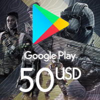Google Play 50 USD Gift Card