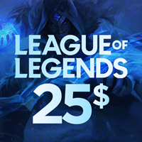 LOL 25 USD Riot Acces NA