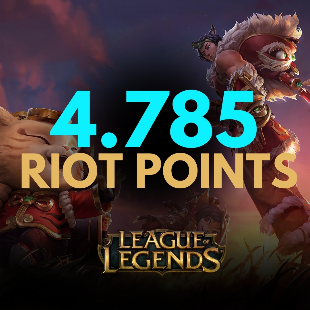 LOL 4785 Riot Points