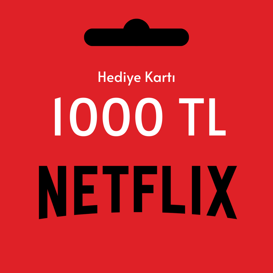 Netflix 1000 TL Gift Card