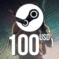  Steam Wallet Card 100 USD  