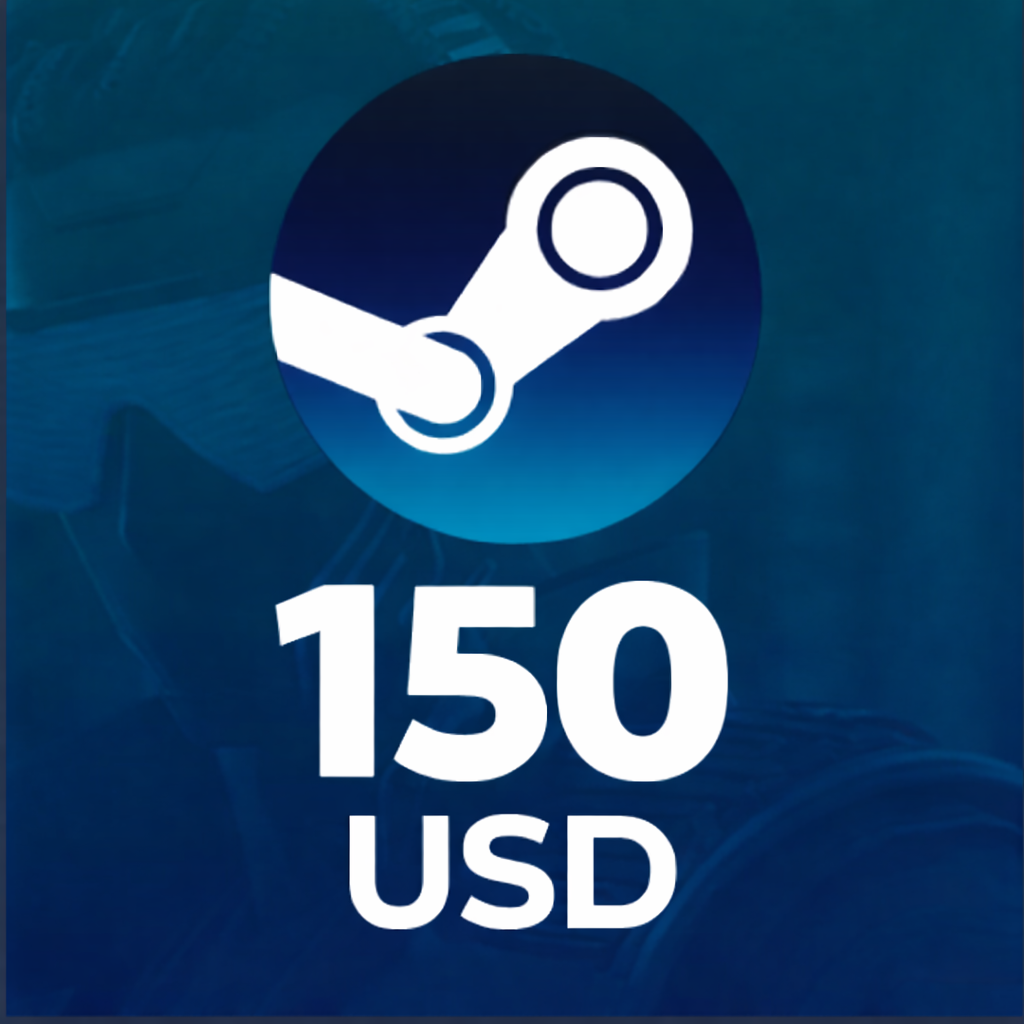  Steam Wallet Card 150 USD  