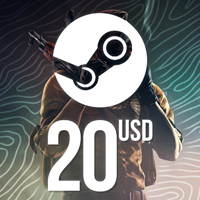  Steam Wallet Card 20 USD  
