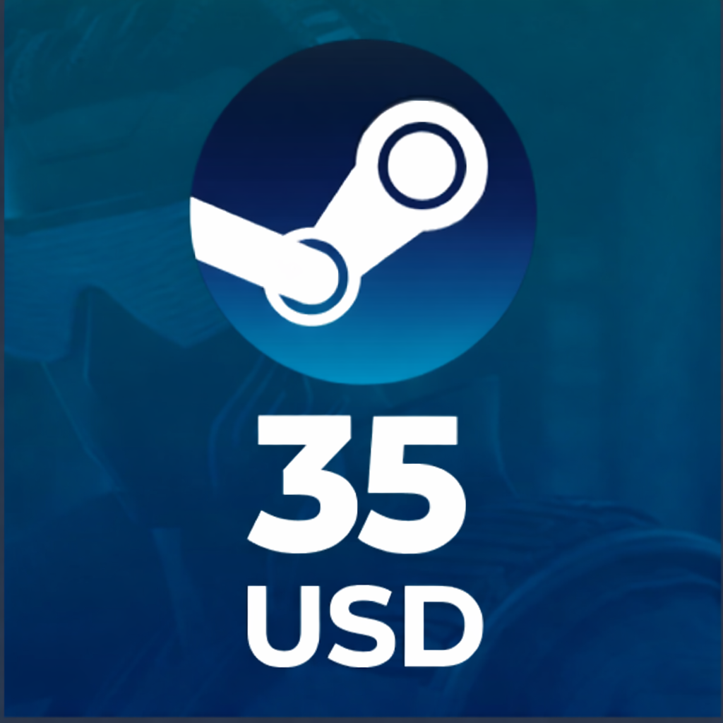  Steam Wallet Card 35 USD  