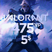 Valorant 475 VP - 5 USD