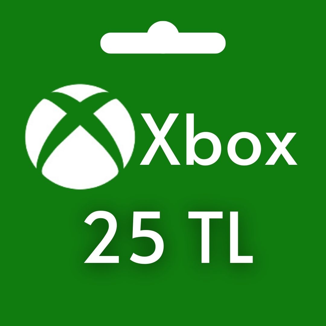 Xbox Live 25 TL Hediye Kartı