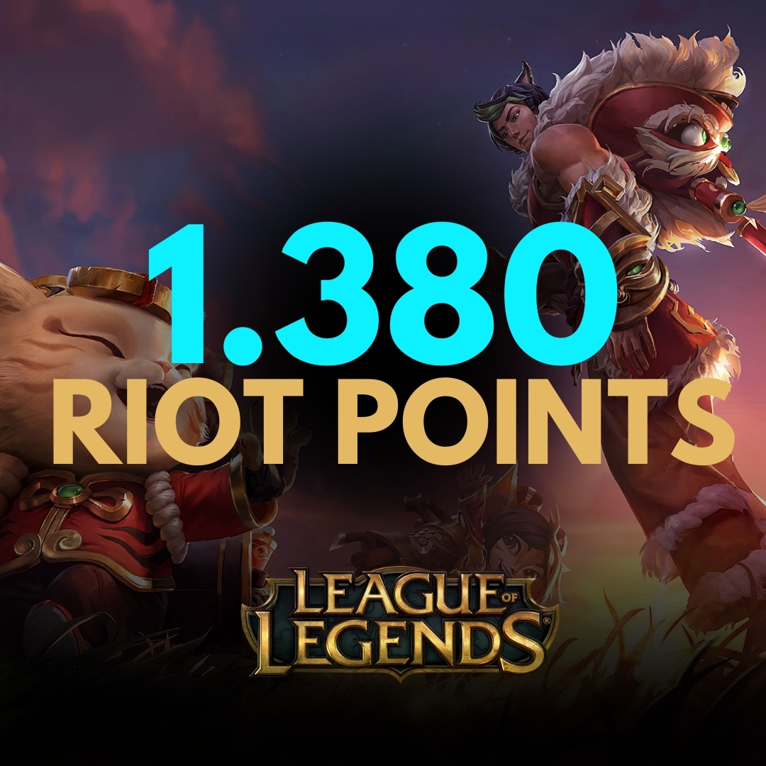 LOL 1380 Riot Points
