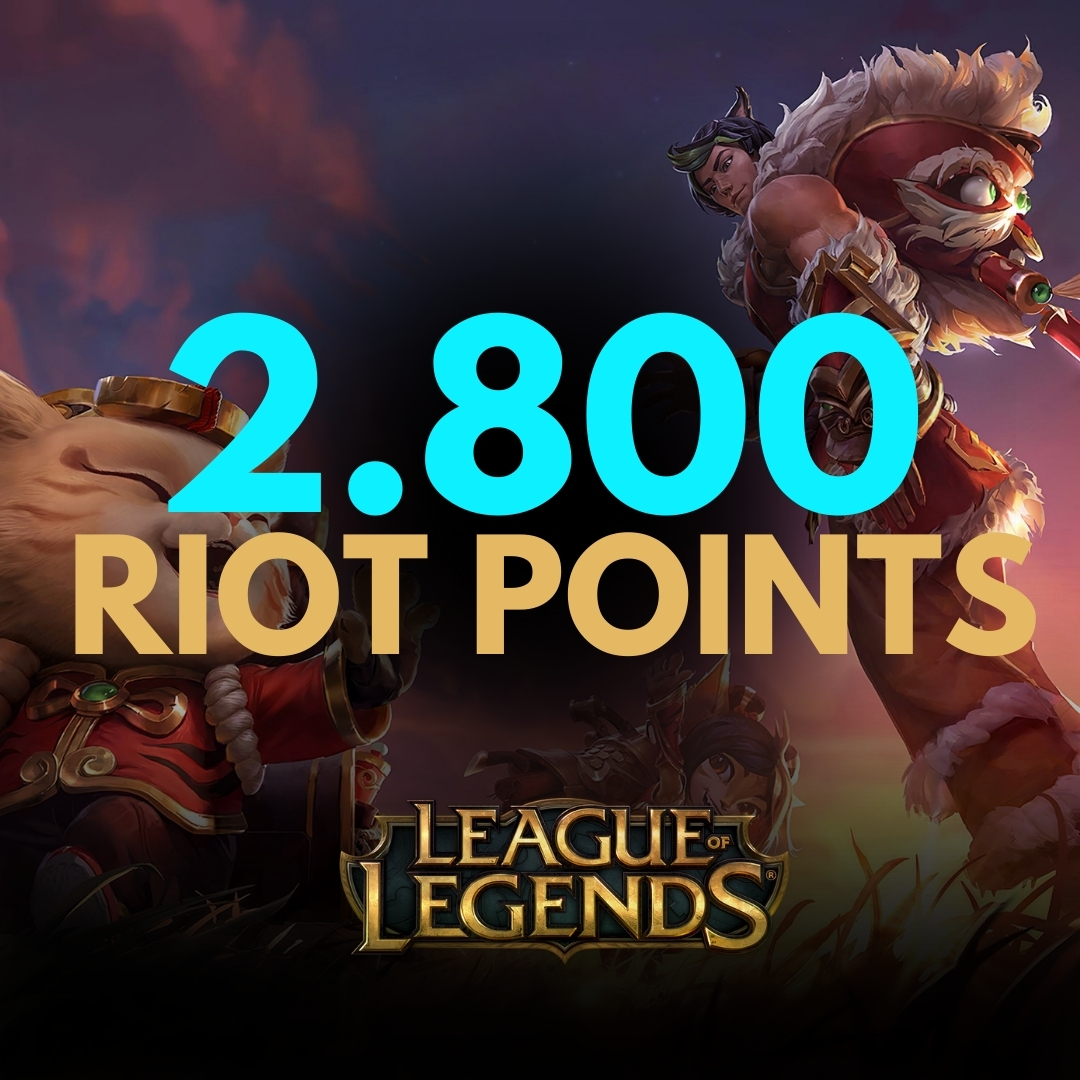 LOL 2800 Riot Points