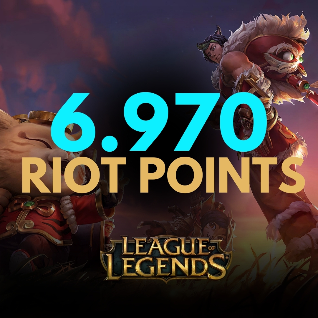 LOL 6970 Riot Points