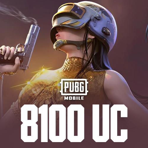PUBG Mobile 8100 UC Epin