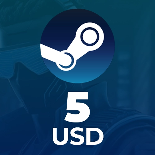  Steam Wallet Card 5 USD  