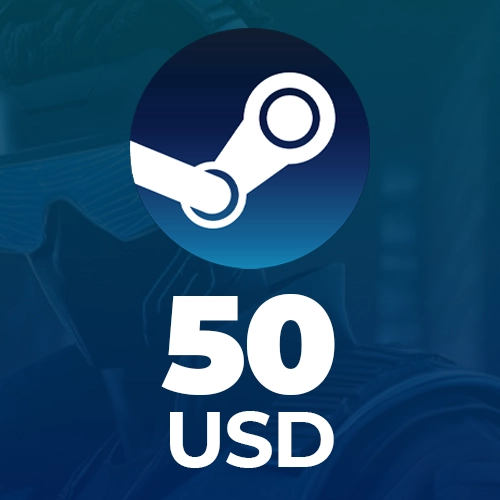  Steam Wallet Card 50 USD  