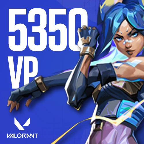 Valorant 5.350 VP - 50 EURO
