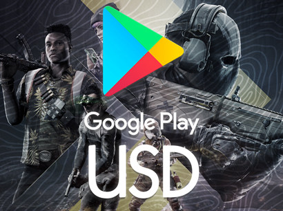 Google Play USD