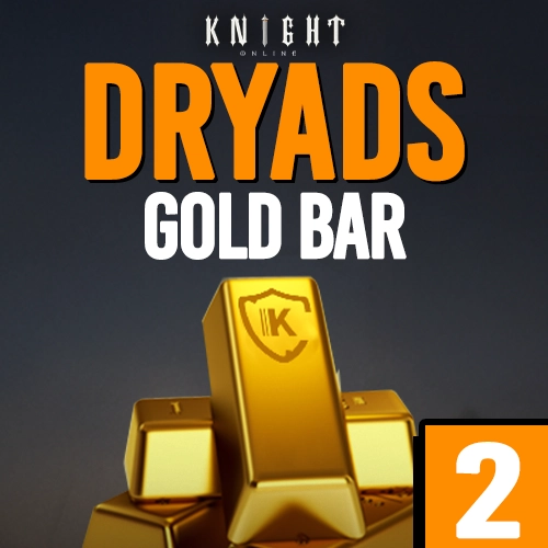Knight Online | Dryads 2. Server Gold Bar