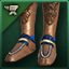 Crafted Mage Leather Sandals (+7)