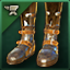Crafted Priest Leather Boots (+9)